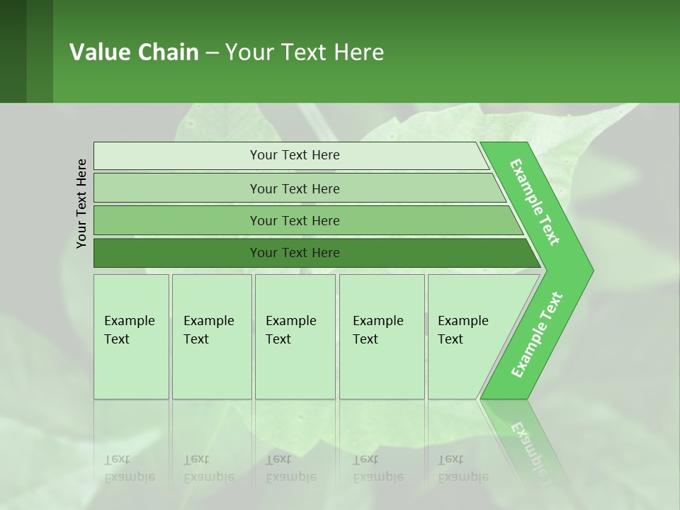 Weeding Three Leaf PowerPoint Template