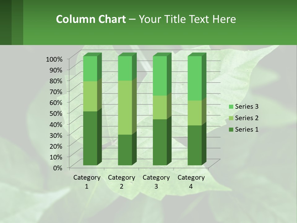 Weeding Three Leaf PowerPoint Template