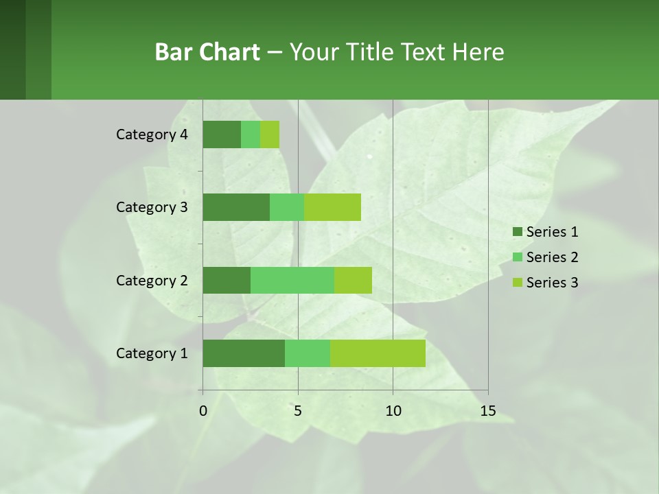 Weeding Three Leaf PowerPoint Template