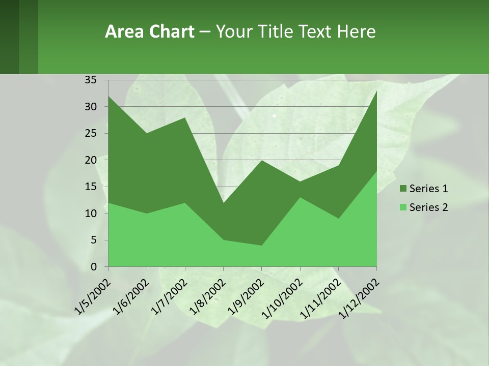 Weeding Three Leaf PowerPoint Template