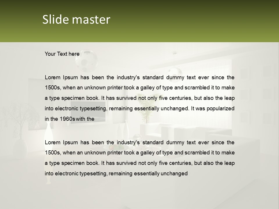 Urban Elegant Sit PowerPoint Template