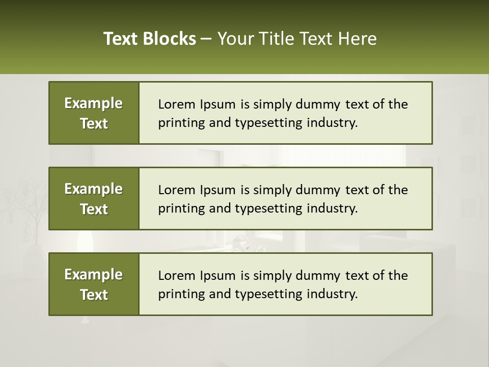 Urban Elegant Sit PowerPoint Template