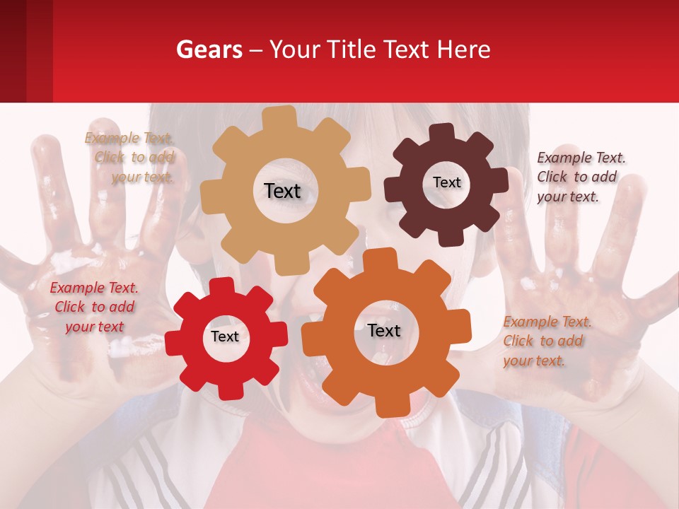 Candy Food Grimace PowerPoint Template