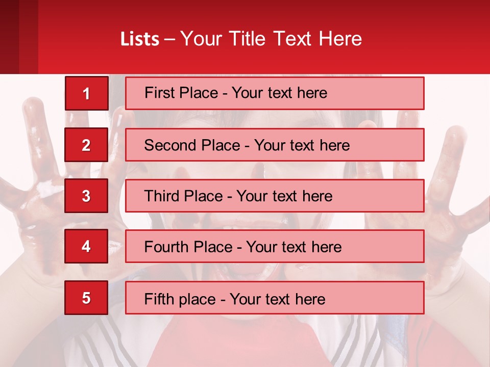Candy Food Grimace PowerPoint Template