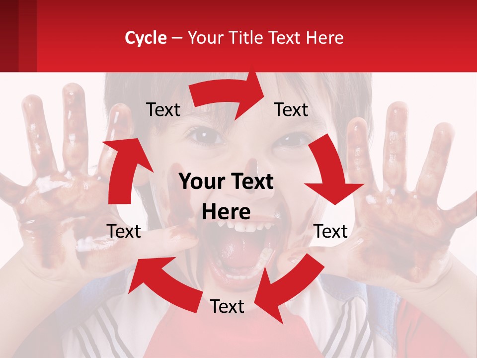 Candy Food Grimace PowerPoint Template