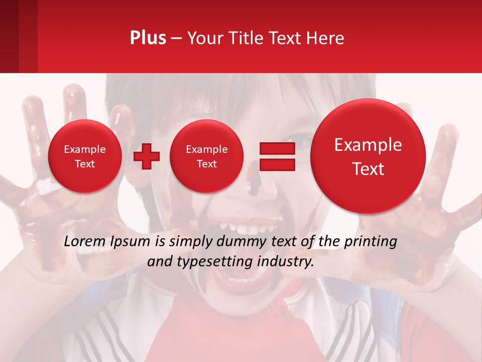 Candy Food Grimace PowerPoint Template