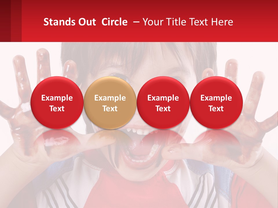 Candy Food Grimace PowerPoint Template