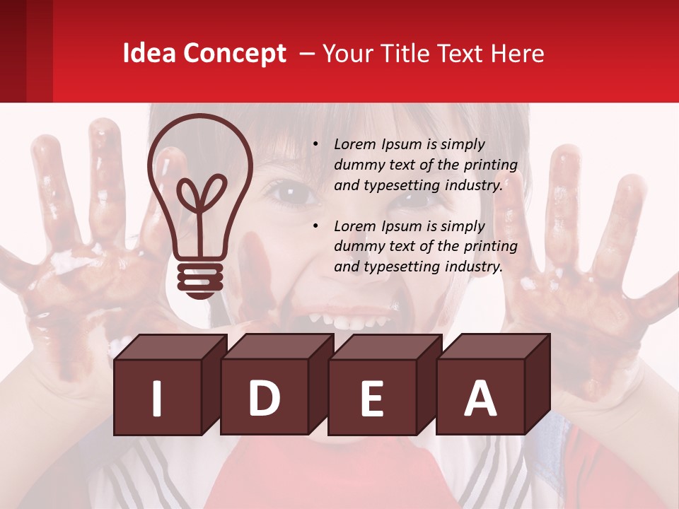 Candy Food Grimace PowerPoint Template