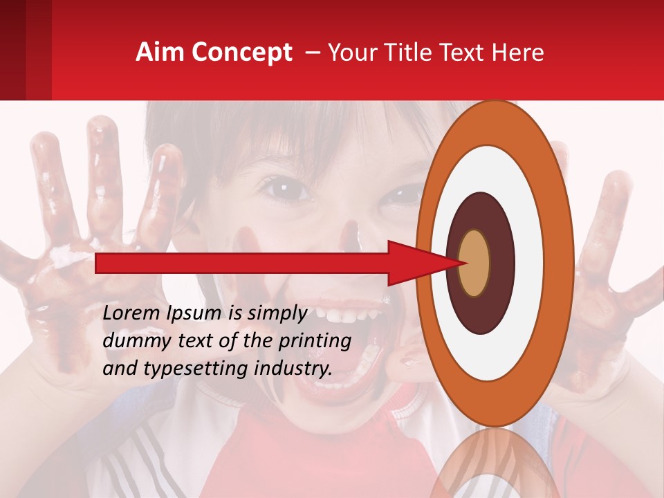 Candy Food Grimace PowerPoint Template