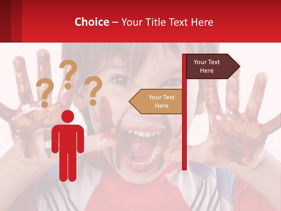 Candy Food Grimace PowerPoint Template