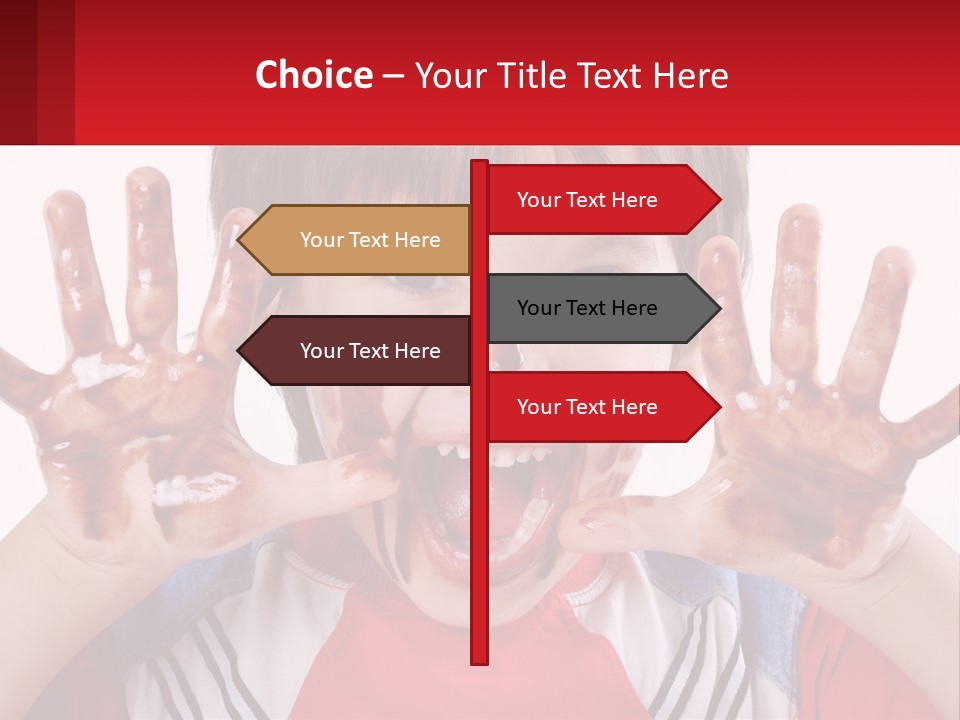 Candy Food Grimace PowerPoint Template