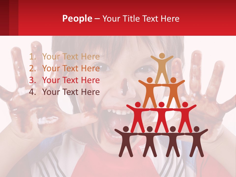 Candy Food Grimace PowerPoint Template