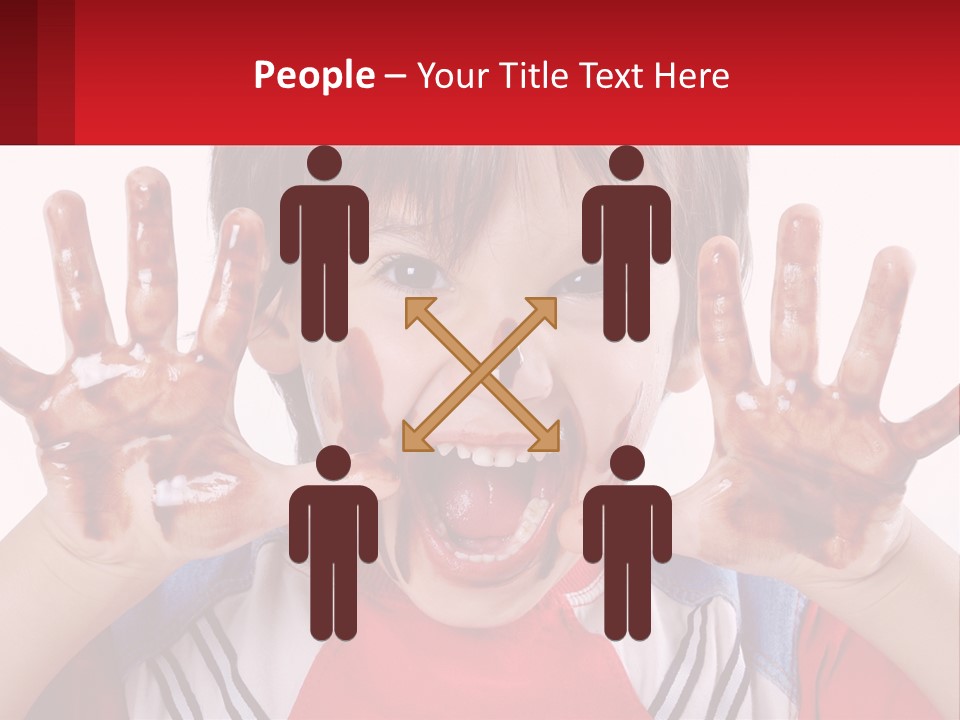 Candy Food Grimace PowerPoint Template