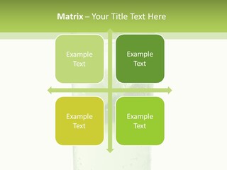Leaf Herb Glass PowerPoint Template