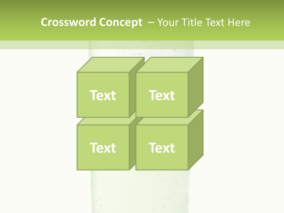 Leaf Herb Glass PowerPoint Template
