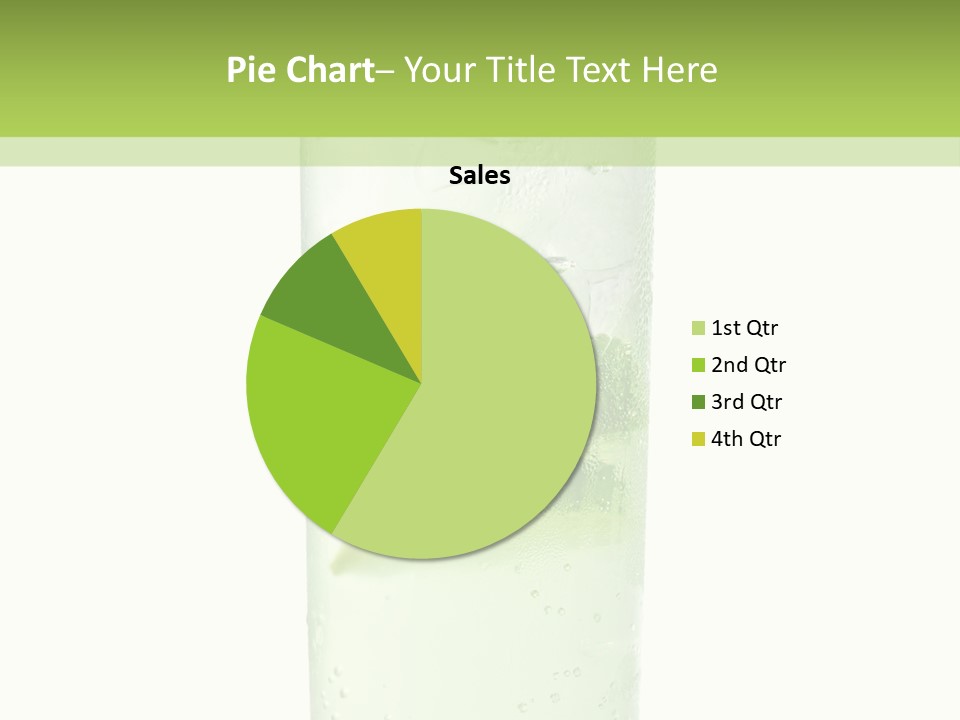 Leaf Herb Glass PowerPoint Template