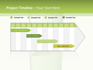 Leaf Herb Glass PowerPoint Template