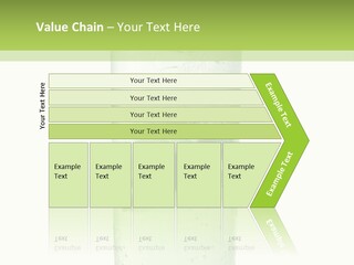 Leaf Herb Glass PowerPoint Template