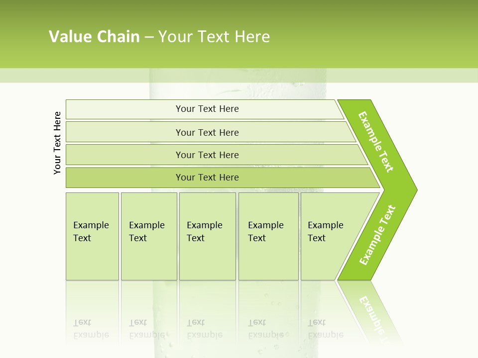 Leaf Herb Glass PowerPoint Template