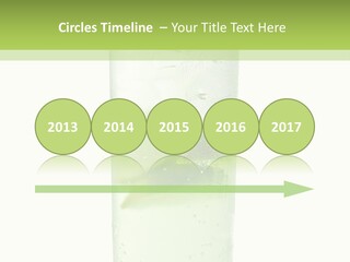 Leaf Herb Glass PowerPoint Template