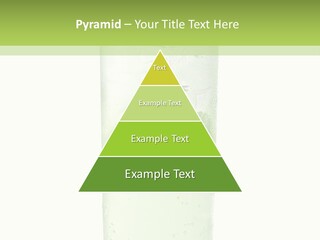 Leaf Herb Glass PowerPoint Template