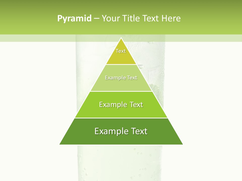 Leaf Herb Glass PowerPoint Template