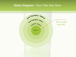 Leaf Herb Glass PowerPoint Template