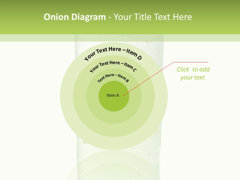 Leaf Herb Glass PowerPoint Template