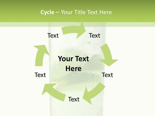 Leaf Herb Glass PowerPoint Template