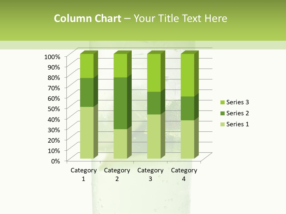 Leaf Herb Glass PowerPoint Template