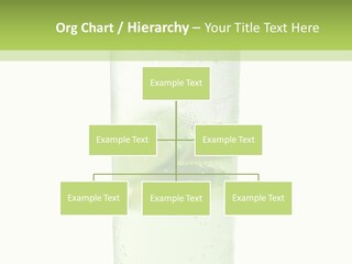 Leaf Herb Glass PowerPoint Template