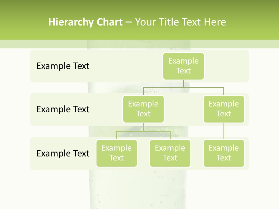 Leaf Herb Glass PowerPoint Template
