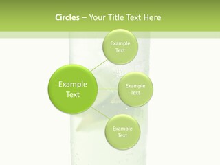 Leaf Herb Glass PowerPoint Template