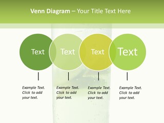 Leaf Herb Glass PowerPoint Template