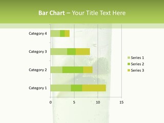 Leaf Herb Glass PowerPoint Template