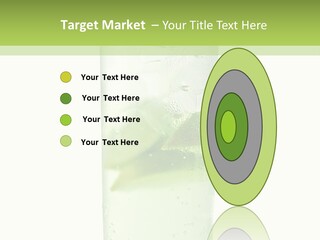 Leaf Herb Glass PowerPoint Template