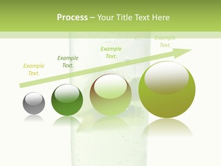 Leaf Herb Glass PowerPoint Template