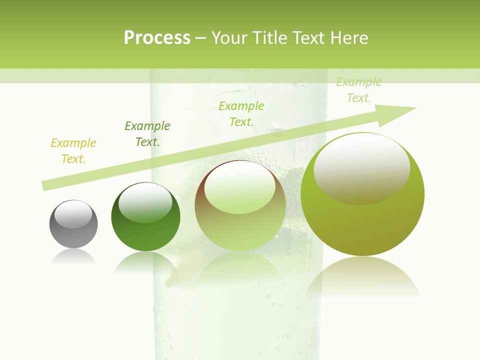 Leaf Herb Glass PowerPoint Template