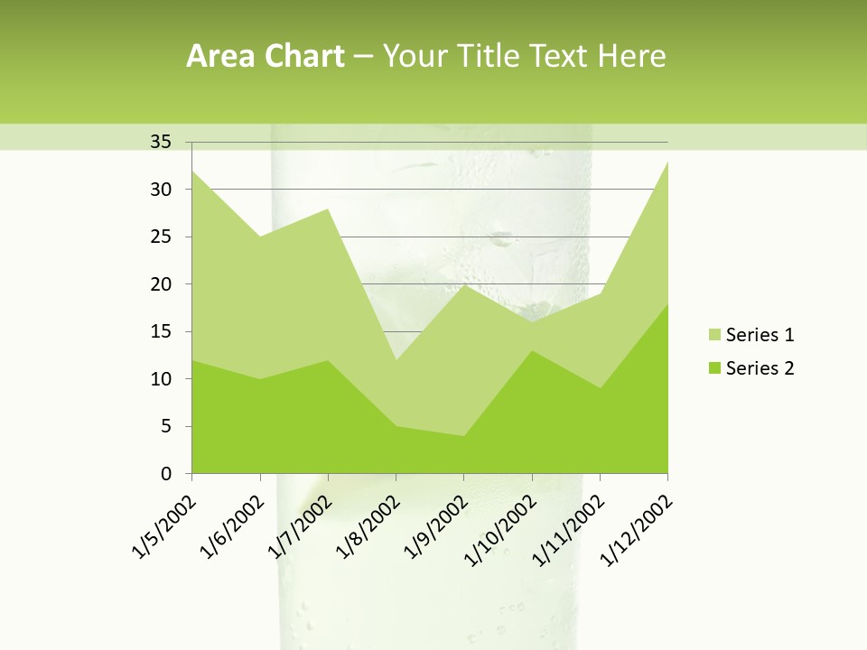 Leaf Herb Glass PowerPoint Template