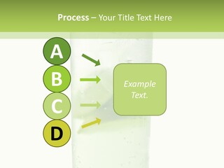 Leaf Herb Glass PowerPoint Template