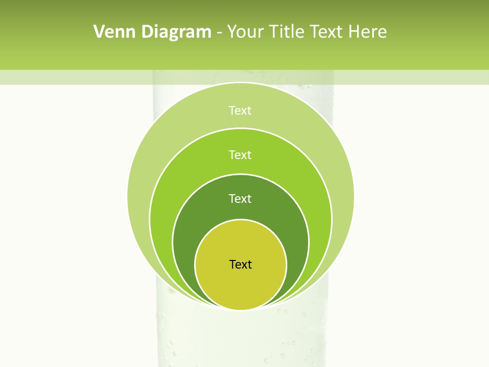 Leaf Herb Glass PowerPoint Template
