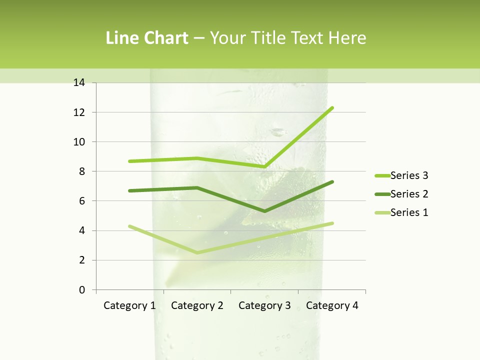 Leaf Herb Glass PowerPoint Template