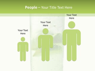 Leaf Herb Glass PowerPoint Template