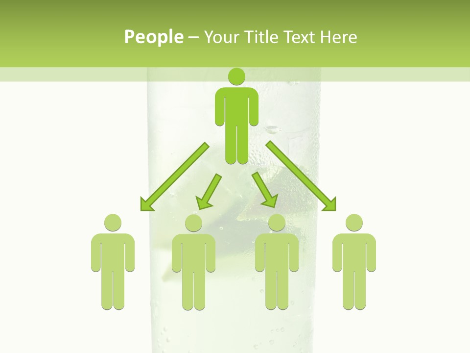 Leaf Herb Glass PowerPoint Template