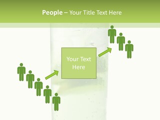 Leaf Herb Glass PowerPoint Template