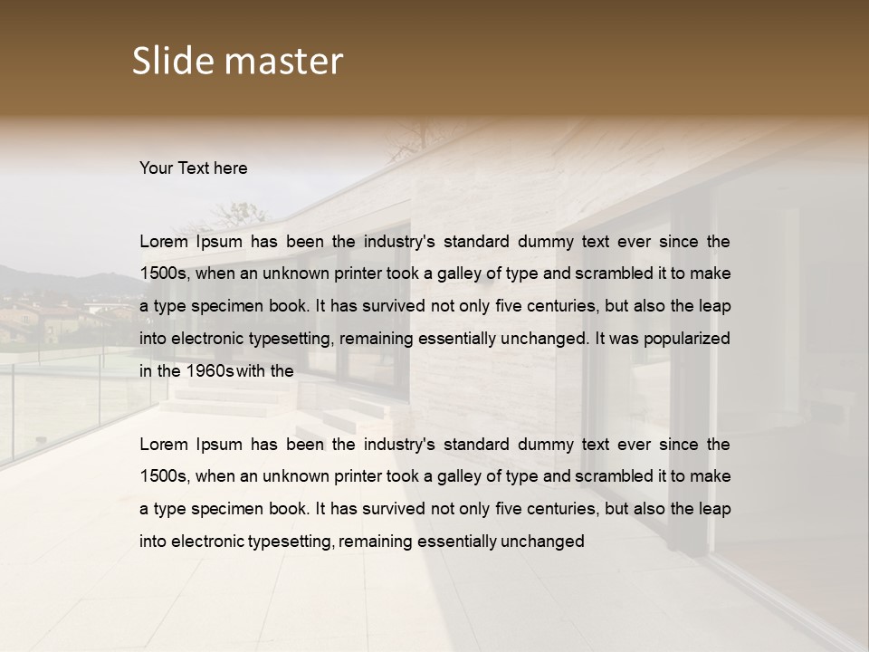 Tiled Beautiful Modern PowerPoint Template