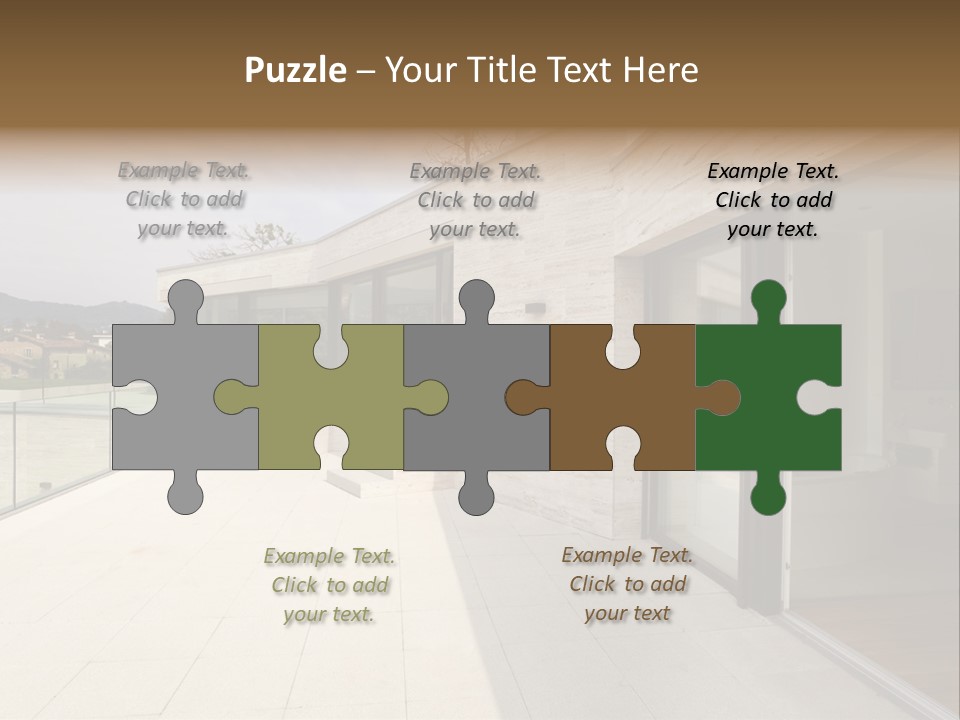 Tiled Beautiful Modern PowerPoint Template