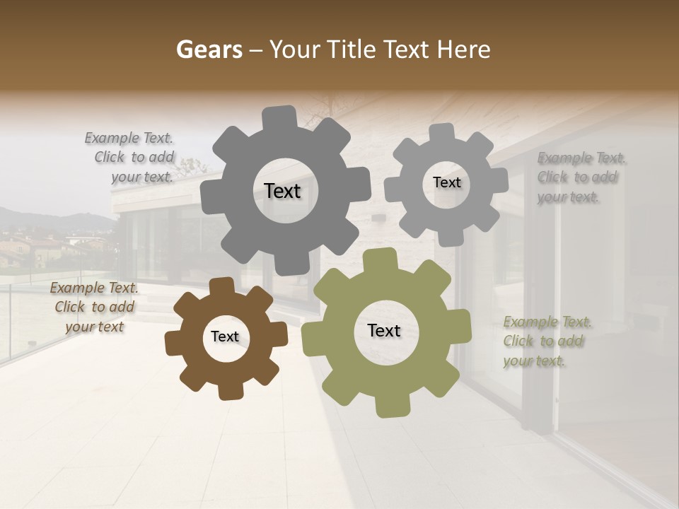 Tiled Beautiful Modern PowerPoint Template