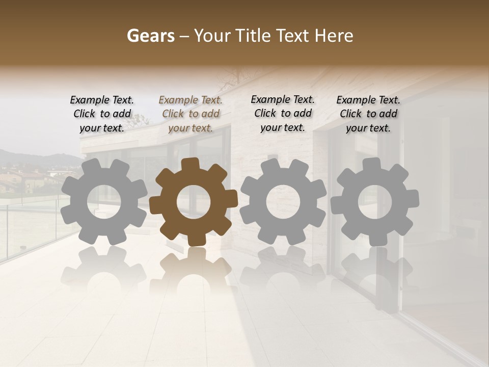 Tiled Beautiful Modern PowerPoint Template