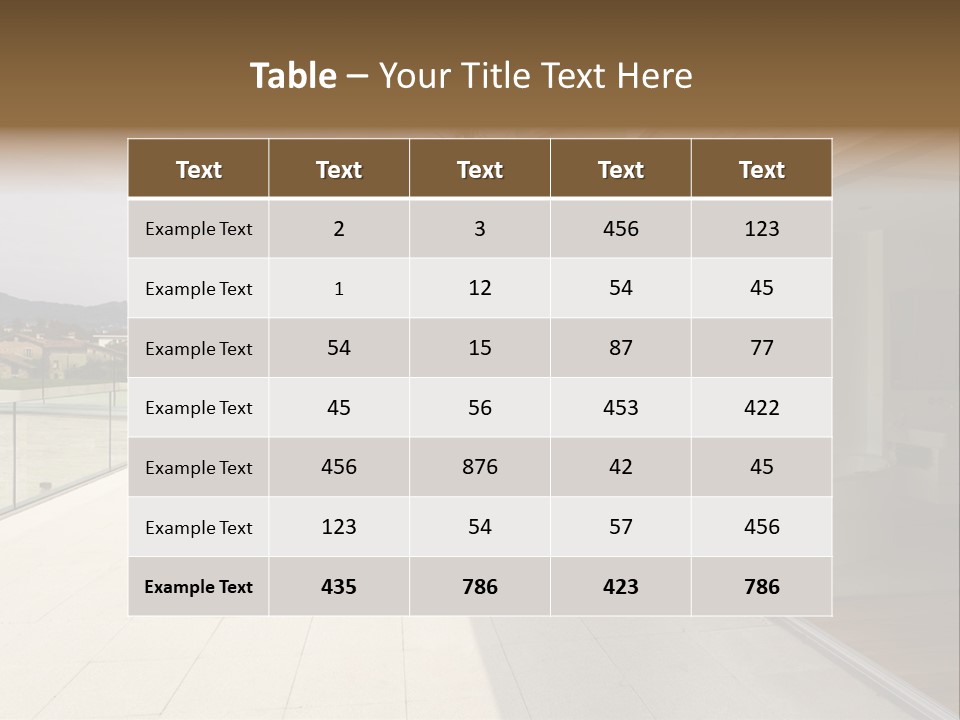 Tiled Beautiful Modern PowerPoint Template